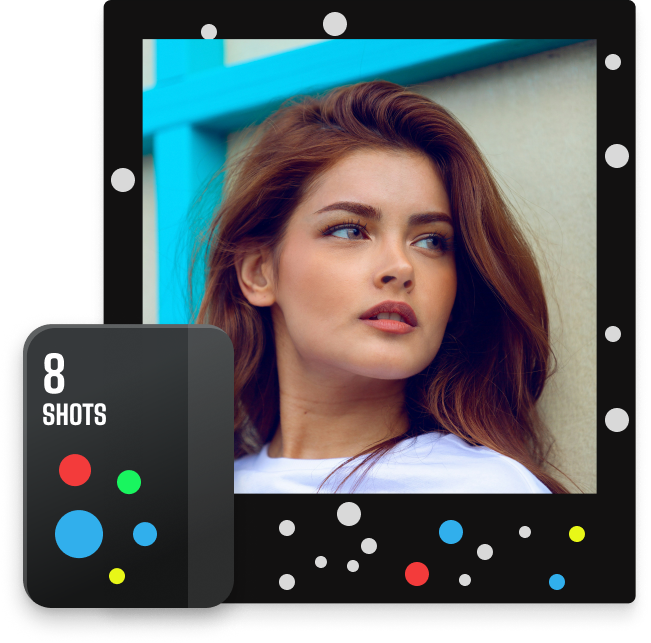 Polka dot limited edition film pack